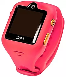 Смарт-годинник DOKI Watch S GPS + відеодзвінки Dazzle Pink (DOKIWATCH-2101-DP) - мініатюра 2