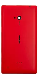 Задняя крышка корпуса Nokia Lumia 720 (RM-885) Red - фото Задняя крышка корпуса Nokia Lumia 720 (RM-885) Red