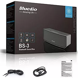 Колонки акустические Bluedio BS-3 White - миниатюра 7
