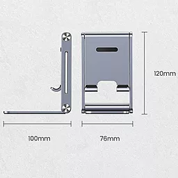 Тримач для смартфона Ugreen LP263 Gray (80708) - мініатюра 4 Тримач для смартфона Ugreen LP263 Gray (80708) - мініатюра 4