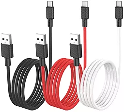 Кабель Hoco X29 Superior Style USB-A - Type-C 10w 1м cable Black - мініатюра 4 Кабель Hoco X29 Superior Style USB-A - Type-C 10w 1м cable Black - мініатюра 4