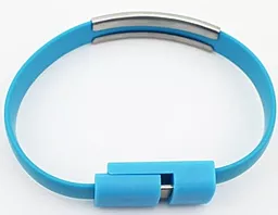 USB Кабель ExtraDigital 0.2M micro USB Cable Blue (KBU1784) - мініатюра 3