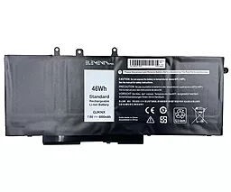 Акумулятор для ноутбука Dell GJKNX Latitude E5280  / 7.6V 6000mAh / GJKNX-2S1P-6000 Elements PRO Black