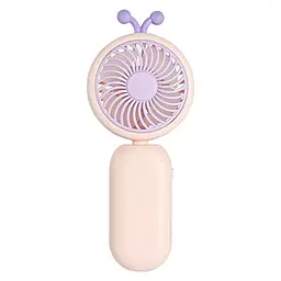 Портативный вентилятор NICHOSI ZB110 Mini с аккумулятором Pink - фото Портативный вентилятор NICHOSI ZB110 Mini с аккумулятором Pink