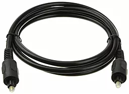 Оптический аудио кабель TCOM Toslink М/М Cable 1.5 black - миниатюра 3 Оптический аудио кабель TCOM Toslink М/М Cable 1.5 black - миниатюра 3