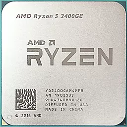 Процессор AMD Ryzen 5 2400GE (YD240BC6M4MFB) Tray