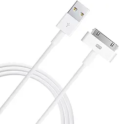 Кабель USB Apple 30-pin Dock Cable White - миниатюра 6 Кабель USB Apple 30-pin Dock Cable White - миниатюра 6