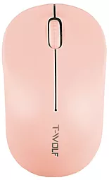 Компьютерная мышка TWolf Q4 2.4G Pink - фото Компьютерная мышка TWolf Q4 2.4G Pink
