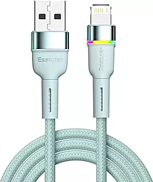 Кабель Essager Colorful LED USB-A - Lightning 12w 2.4a 1м cable Blue (EXCL-XCD03) - фото Кабель Essager Colorful LED USB-A - Lightning 12w 2.4a 1м cable Blue (EXCL-XCD03)