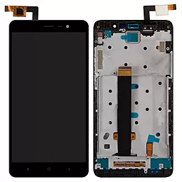 Дисплей Xiaomi Redmi Note 3 (147mm) с тачскрином и рамкой, Black - фото Дисплей Xiaomi Redmi Note 3 (147mm) с тачскрином и рамкой, Black