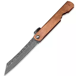 Нож Boker Higonokami Irogane Damascus (01PE315) - фото Нож Boker Higonokami Irogane Damascus (01PE315)