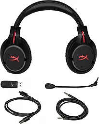 Наушники HyperX Flight Black (HX-HSCF-BK/4P5L4AM) - миниатюра 4 Наушники HyperX Flight Black (HX-HSCF-BK/4P5L4AM) - миниатюра 4