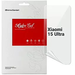 Гидрогелевая пленка ArmorStandart для Xiaomi 15 Ultra (ARM82384) - фото Гидрогелевая пленка ArmorStandart для Xiaomi 15 Ultra (ARM82384)