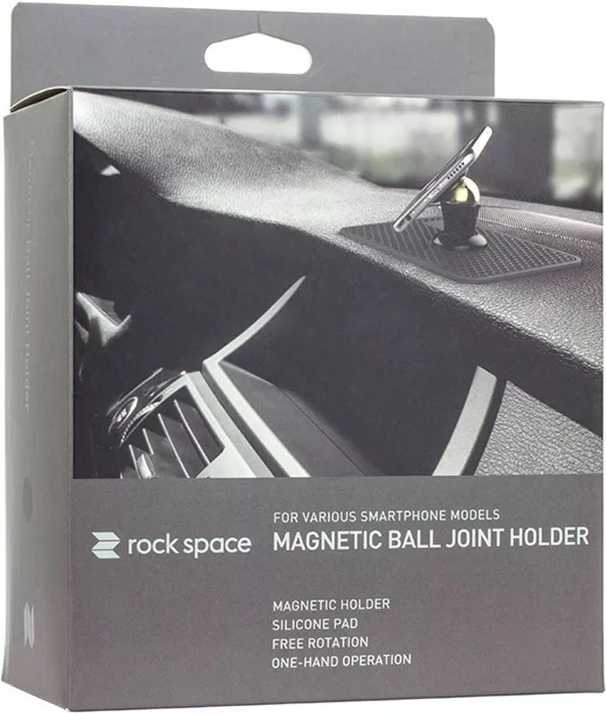 Тримач магнітний Rock Space Magnetic ball joint holder White - фото 3