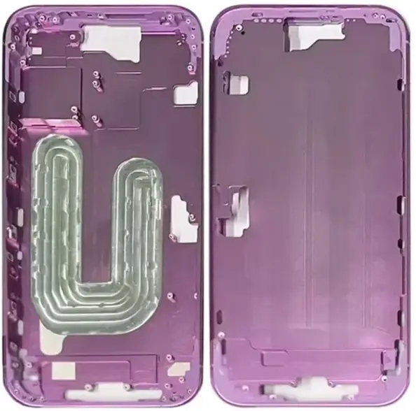 Рамка корпуса Apple iPhone 16 EU version, Original Pink - фото 1