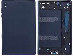 Корпус для планшета Lenovo Tab K10 TB-X6C6 со стеклом камеры (задняя крышка) Original PRC Abyss Blue - фото Корпус для планшета Lenovo Tab K10 TB-X6C6 со стеклом камеры (задняя крышка) Original PRC Abyss Blue