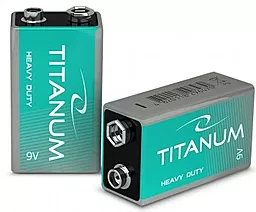 Батарейки Titanum 6F22 SHRINK (крона) 1шт 9 V