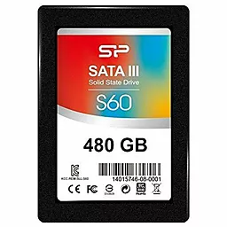 SSD Накопитель Silicon Power Slim S60 480 GB (SP480GBSS3S60S25)
