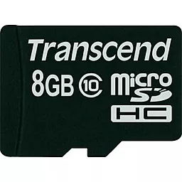 Карта памяти Transcend microSDHC 8GB Class 10 (TS8GUSDC10)