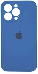Чохол Silicone Case Full Camera для Apple iPhone 13 Pro Max  New Lake Blue