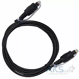 Оптический аудио кабель TCOM Toslink М/М Cable 1.5 black - миниатюра 2