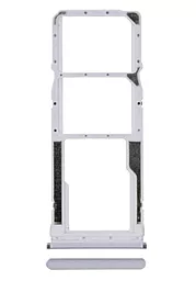 Слот (лоток) SIM-карти Xiaomi Redmi Note 9 / Redmi 10X та картки пам'яті Dual SIM Glacier White