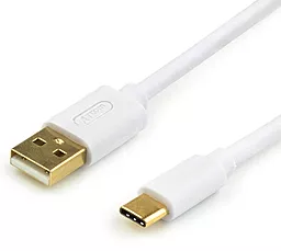 USB Кабель Atcom 0.8M USB Type-C Cable White (A15277) - мініатюра 2