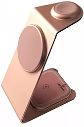 Бездротовий (індукційний) зарядний пристрій EasyLife M01 15w 3-in-1 wireless charger pink