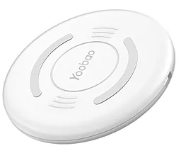 Бездротовий (індукційний) зарядний пристрій Yoobao Wireless Fast Charging D1 White