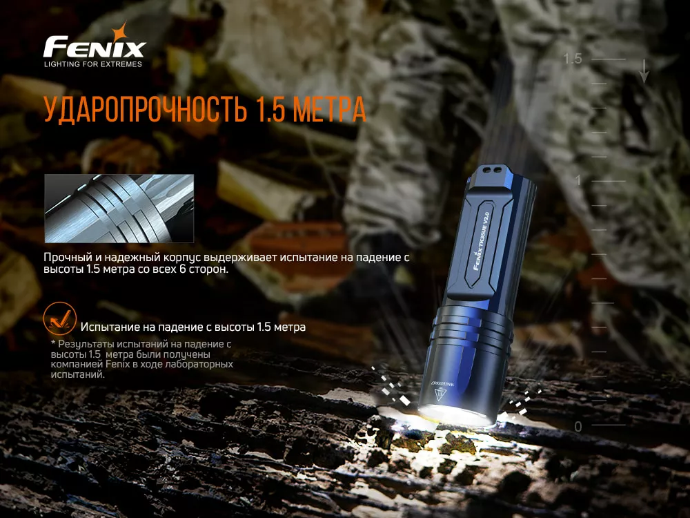 Ліхтарик акумуляторний Fenix TK35UE V2.0 2021 (TK35UEV20) (2x18650) - фото 18