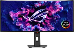 Монітор Asus 34" ROG Strix XG34WCDG 2xHDMI, DP, USB-C, 3xUSB, Audio, QD-OLED, 3440x1440, 21:9, 175Hz - фото Монітор Asus 34" ROG Strix XG34WCDG 2xHDMI, DP, USB-C, 3xUSB, Audio, QD-OLED, 3440x1440, 21:9, 175Hz