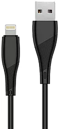 USB Кабель Walker C345 Lightning Cable Black