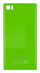 Задняя крышка корпуса Xiaomi Mi3 Original Green