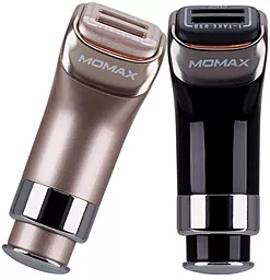 Автомобильное зарядное устройство Momax Top Series 4.8a 2xUSB car charger gold (UC2L) - миниатюра 7