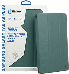 Чехол для планшета BeCover Flexible TPU Mate для Samsung Galaxy Tab A9 Plus SM-X210/SM-X215/SM-X216 11.0" Dark Green (710343)