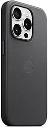 Чехол Apple FineWoven Case with MagSafe для Apple iPhone 15 Pro Black - миниатюра 2