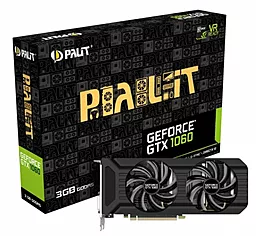 Відеокарта Palit GeForce GTX 1060 Dual 3GB (NE51060015F9-1061D) - мініатюра 2