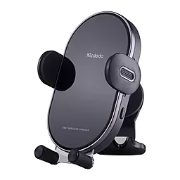 Тримач з бездротовою зарядкою McDodo Space Series 15W Wireless Charger CH-7620 Black - фото Тримач з бездротовою зарядкою McDodo Space Series 15W Wireless Charger CH-7620 Black