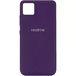 Чохол Epik Silicone Cover My Color Full Protective (A) Realme C11  Purple
