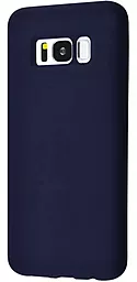Чохол Wave Full Silicone Cover для Samsung Galaxy S8 Midnight Blue