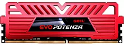Оперативная память Geil 16GB DDR4 3200MHz EVO Potenza Red (GPR416GB3200C16ASC)