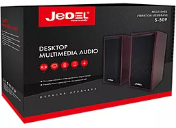 Колонки акустические JeDel S-509 Black - миниатюра 2