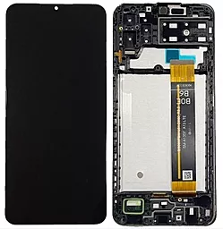 Дисплей Samsung Galaxy A13 A137 з тачскріном і рамкою, оригінал, Black