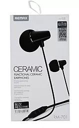 Наушники Remax RM-701 Black - миниатюра 3 Наушники Remax RM-701 Black - миниатюра 3