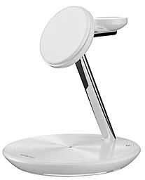 Беспроводная док-станция SwitchEasy 5-in-1 wireless charger white (MAAIWA130WH22) - фото Беспроводная док-станция SwitchEasy 5-in-1 wireless charger white (MAAIWA130WH22)