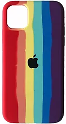 Чохол 1TOUCH Silicone Case Full для Apple iPhone 13 Rainbow 3