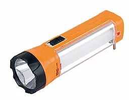 Фонарик аккумуляторный Yajia YJ-1052 1W+9SMD - фото Фонарик аккумуляторный Yajia YJ-1052 1W+9SMD