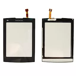 Сенсор (тачскрин) Nokia X3-02 Black - фото Сенсор (тачскрин) Nokia X3-02 Black