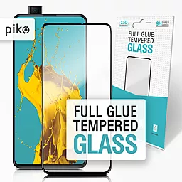 Защитное стекло Piko Full Glue Xiaomi Redmi K20 Black (1283126497698)