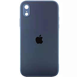 Чехол Epik TPU+Glass Matte Candy Full camera Apple iPhone XR  Blue